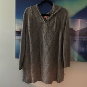 Grey Evri Sweater 1X